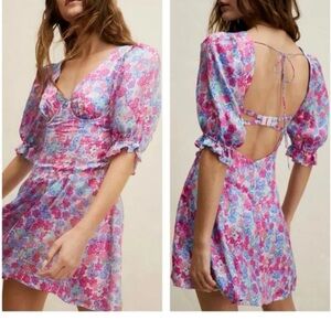 For Love And Lemons Free People Collab Backless Dress